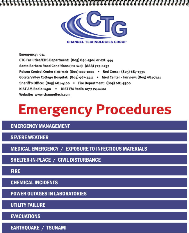 Free Emergency Flip Chart Template