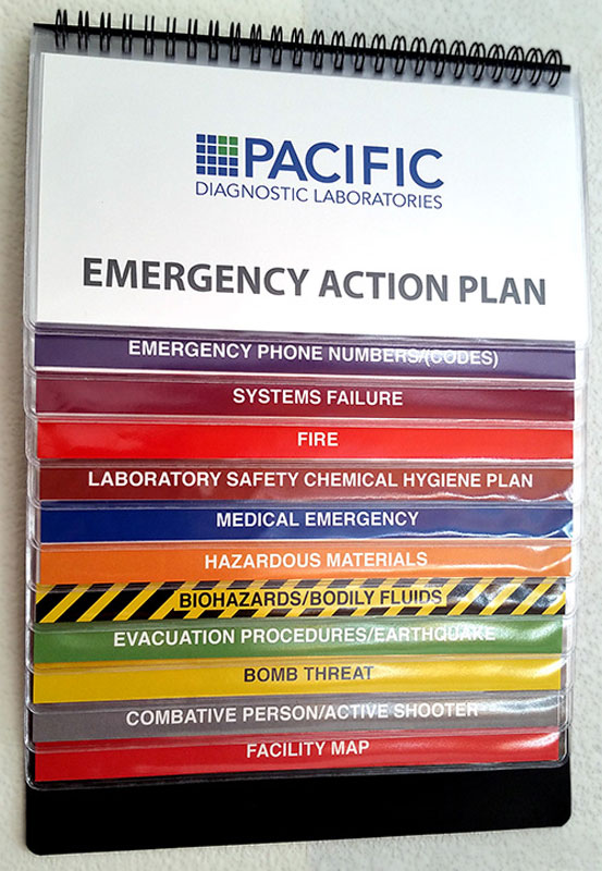 Emergency Action Plan Flip Chart Template