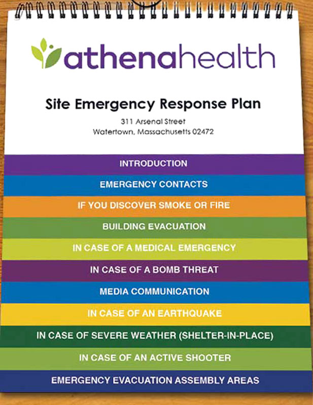 Emergency Flip Chart Template Word