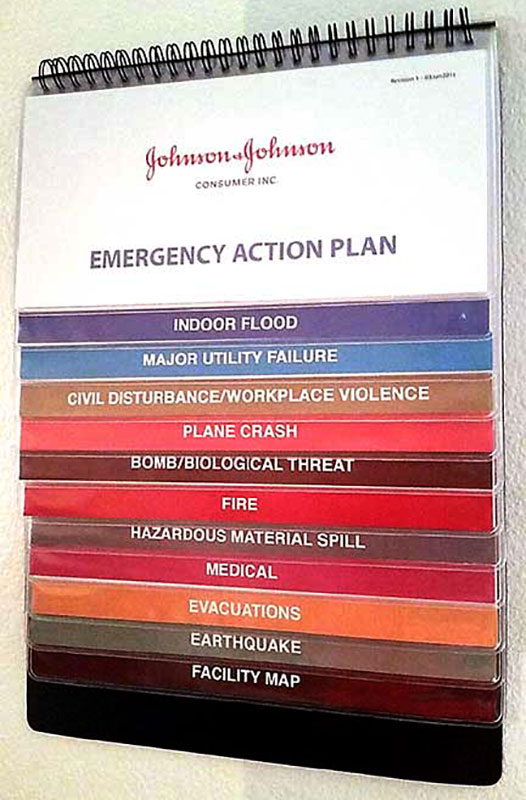 Emergency Action Flip Chart